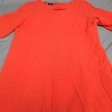 HOBBS LONDON ORANGE DRESS - SIZE 14