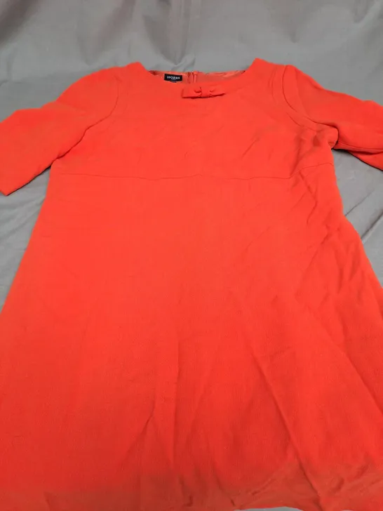 HOBBS LONDON ORANGE DRESS - SIZE 14