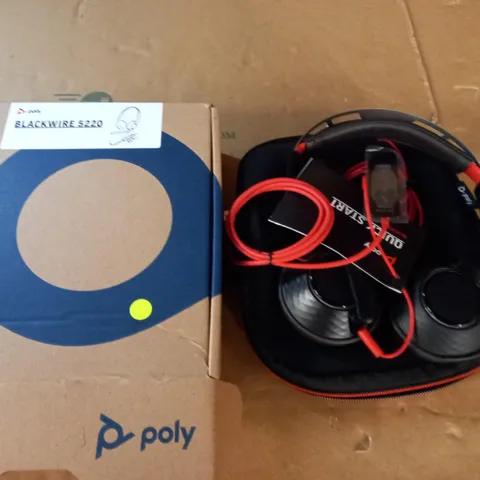 BOXED POLY BLACKWIRE 5220 HEADSET