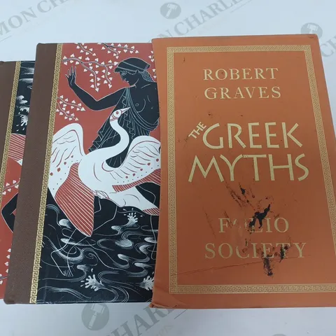 ROBERT GRAVES THE GREEK MYTHS FOLIO SOCIETY 2-BOOK SET