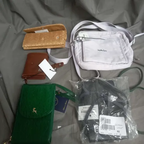 ASSORTED DESIGNER ACCESSORIES TO INCLUDE BAGS, PURSES, AND WALLETS ETC.