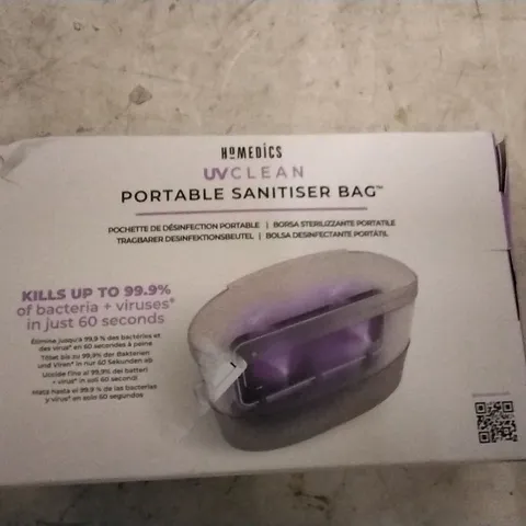 HOMEDICS UV CLEAN PORTABLE SANITISER BAG