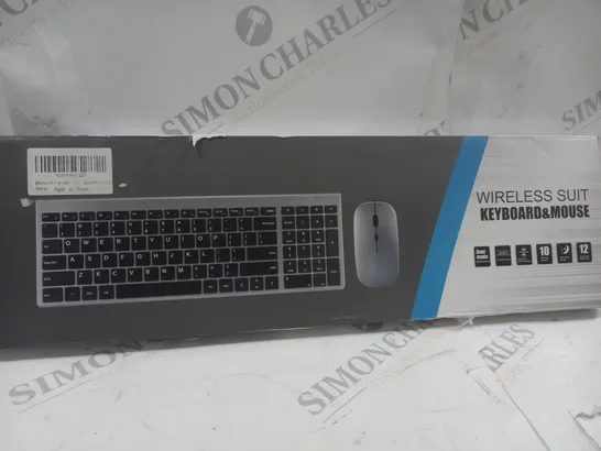 BOXED WIRELESS SUIT KEYBOARD & MOUSE