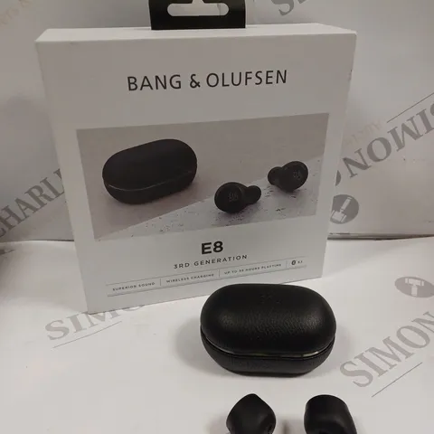 BOXED BANG & OLUFSEN E8 3RD GEN WIRELESS EARPHONES 