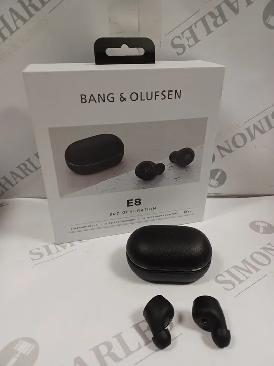 BOXED BANG & OLUFSEN E8 3RD GEN WIRELESS EARPHONES 