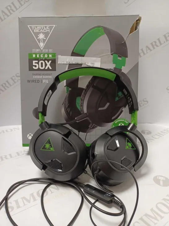 TURTLE BEACH, EAR FORCE RECON 50X BLK XBOX HEADSET