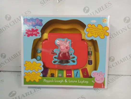 PEPPA PIG - PEPPA'S LAUGH & LEARN LAPTOP