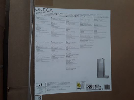 COOKE & LEWIS ONEGA CLEAR WALK-IN SHOWER ENCLOSURE AND PIVOT PANEL