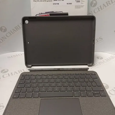 LOGITECH COMBO TOUCH FOR IPAD 7TH & 8TH GENERATION KEYBOARD CASE