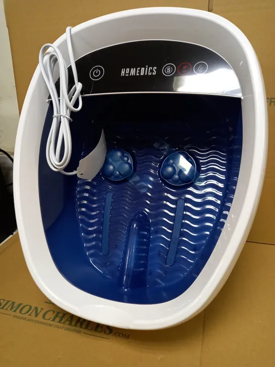 BOXED HOMEDICS SHIATSU BLISS FOOT SPA