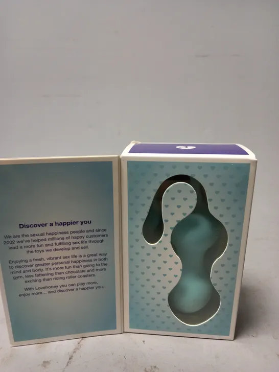 BOXED AND SEALED LOVEHONEY EMBRACE KEGEL BALLS 