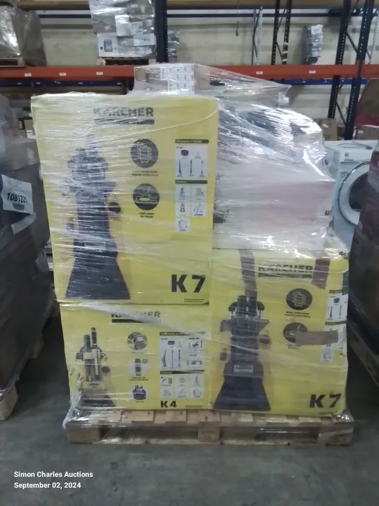 PALLET OF APPROXIMATELY 12 UNPROCESSED RAW RETURN HOUSEHOLD AND ELECTRICAL GOODS TO INCLUDE;