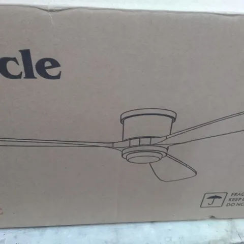 BOXED PARROT UNCLE CEILING FAN