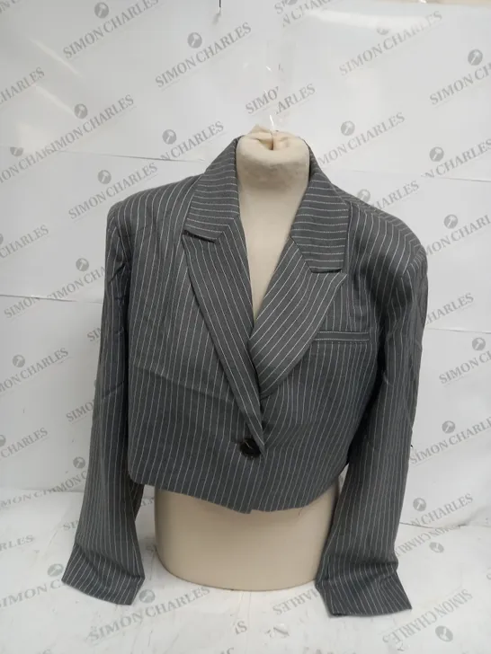 4TH RECKLESS CROPPED TAILORED BLAZER SIZE 14