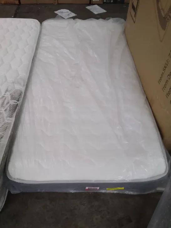 QUALITY BAGGED 3" SINGLE ARDOCH MEMORY FOAM OPEN COIL MATTRESS 