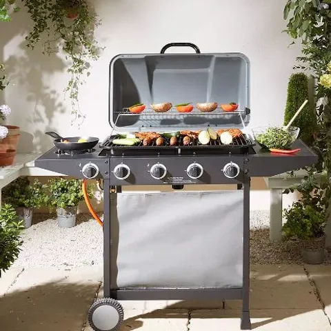 BOXED AMERICAN CHARCOAL GRILL BBQ - COLLECTION ONLY