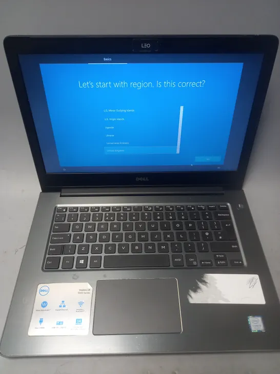 UNBOXED DELL VOSTRO 14 CORE I-5 7200U 16GB RAM 256GB SSD LAPTOP - SILVER