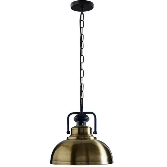 BOXED BARRINGER 1-LIGHT SINGLE DOME PENDENT