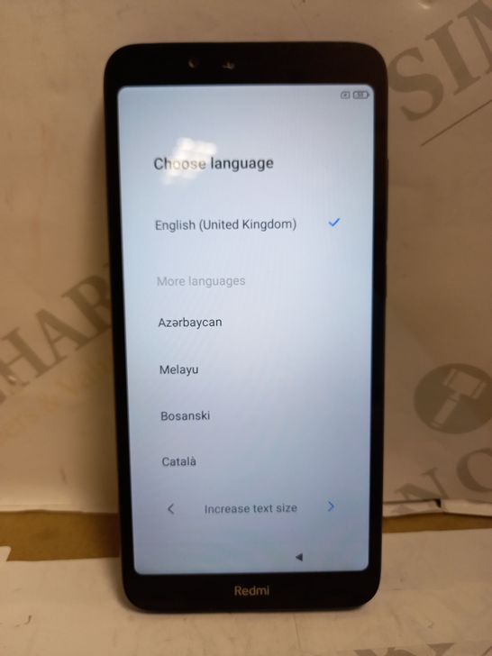 XIAOMI REDMI 7A MOBILE PHONE