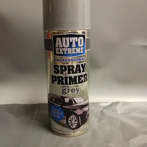 LOT OF 12 AUTO EXTREME PROFESSIONAL SPRAY PRIMER GREY 400ML PER CAN