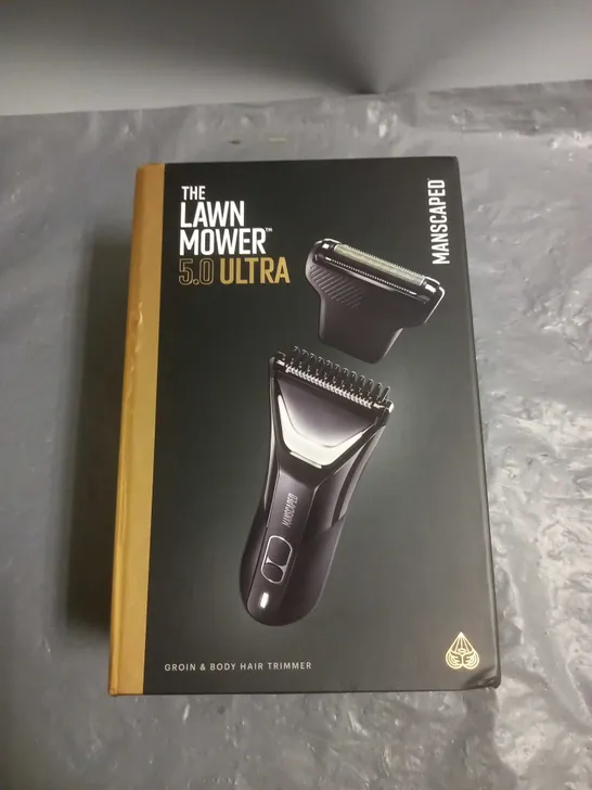 BOXED AND SEALED MANSCAPED THE LAWNMOWER 5.0 ULTRA BODY HAIR TRIMMER