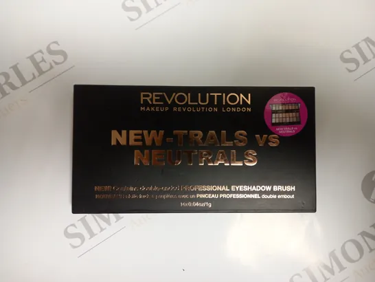 APPROXIMATELY 19 X REVOLUTION NEW-TRALS VS NEUTRALS EYESHADOW 