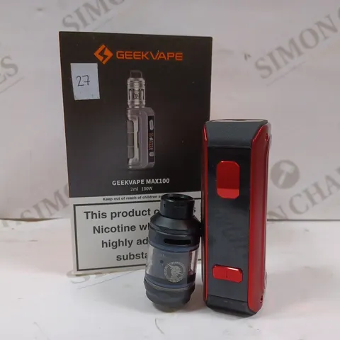 BOXED GEEKVAPE MAX100 VAPE SYSTEM 