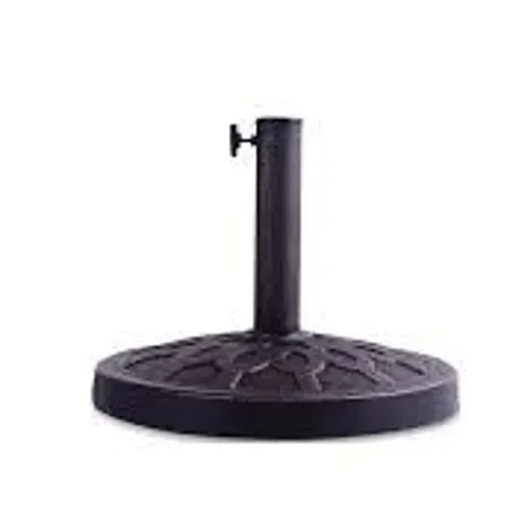 BOXED COSTWAY 4-PIECE FILLABLE UMBRELLA BASE STAND FOR GARDEN YARD POOLSIDE (1 BOX)