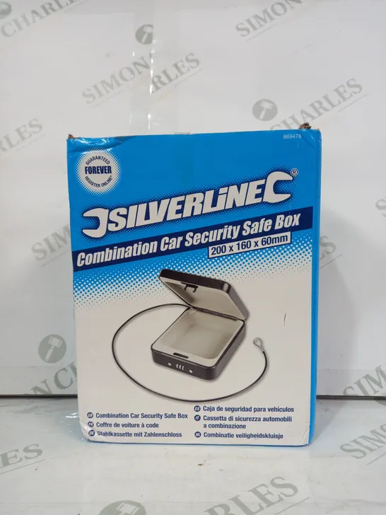 SILVERLINE COMBINATION CAR SECURITY SAFE BOX