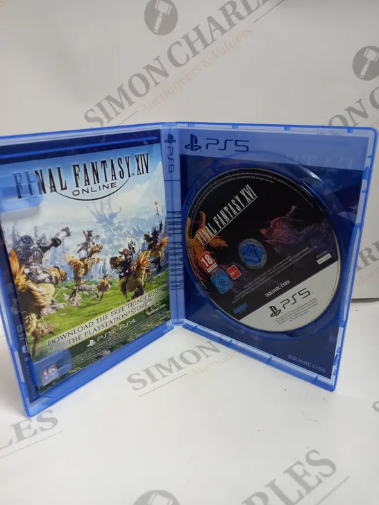 BOXED FINAL FANTASY XVI FOR THE PS5 