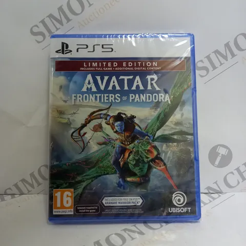 SEALED AVATAR FRONTIERS OF PANDORA LIMITED EDITION FOR PS5 