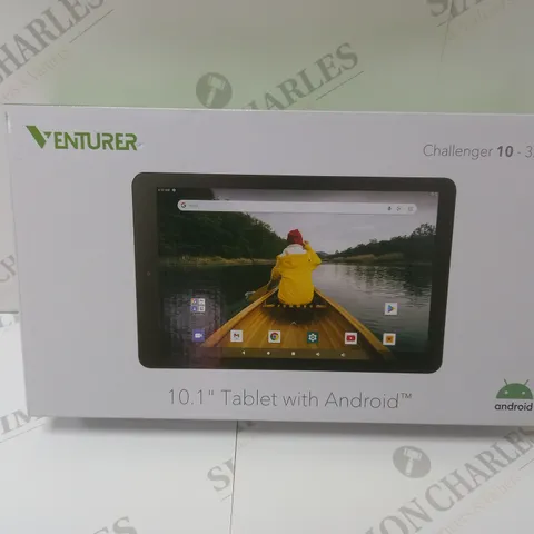 BRAND NEW BOXED VENTURER CHALLENGER 10 10.1" TABLET - 32 GB, BLACK