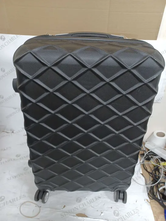 BLACK UNBRANDED SUIT CASE 