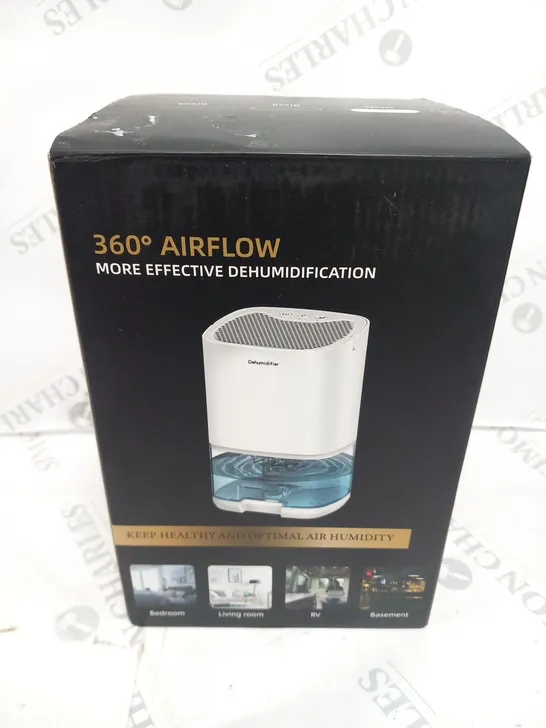 BOXED 360 AIRFLOW DEHUMIDIFER