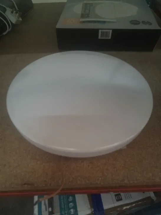 VERVE LED 27CM WHITE ROUND FLUSH LIGHT 