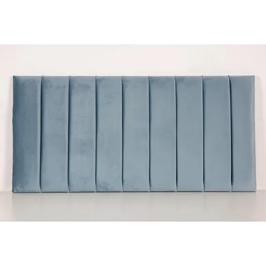 BAGGED CHAMBERSBURG UPHOLSTERED HEADBOARD 4FT6 BLUE (1 ITEM)