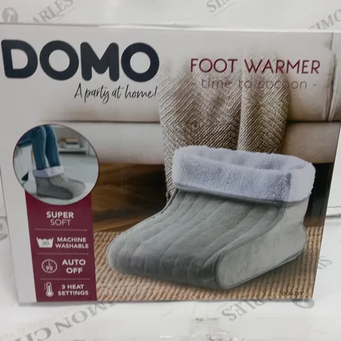 BOXED DOMO ELECTRIC FOOT WARMER 