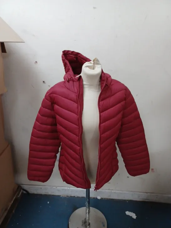 SOULCAL&CO RED PUFFER COAT SIZE 12