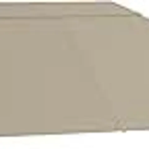 BOXED OUTSUNNY 3 X 4M GAZEBO CANOPY REPLACEMENT COVER, GAZEBO ROOF REPLACEMENT (TOP COVER ONLY), KHAKI