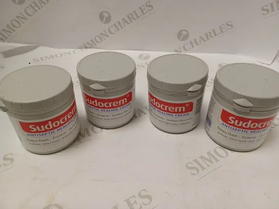 LOT OF APPROXIMATELY 4 ASSORTED COSMETIC GOODS TO INCLUDE: SUDOCREM ANTISEPTIC HEALING CREAM