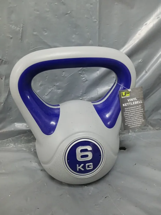 LF EQUIPMENT 6kg VINYL KETTLEBELL