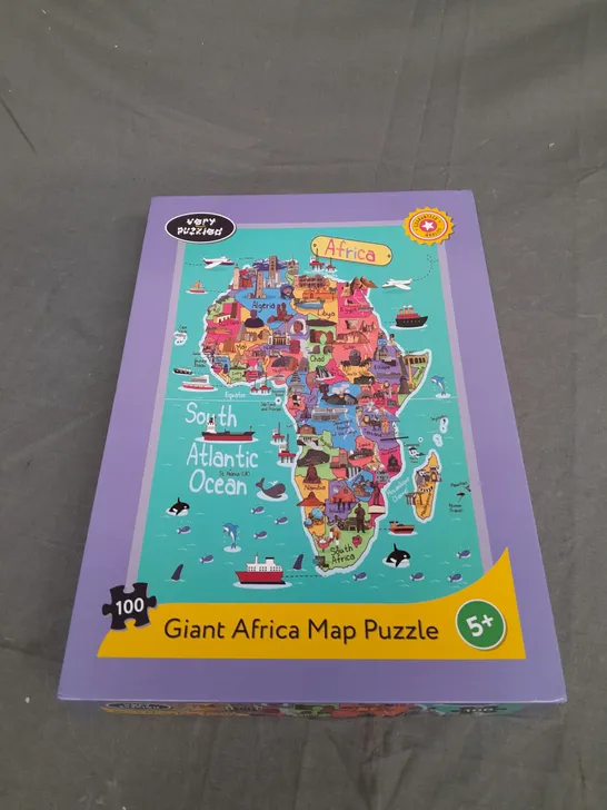 GIANT AFRICA MAP PUZZLE - AGES 5+