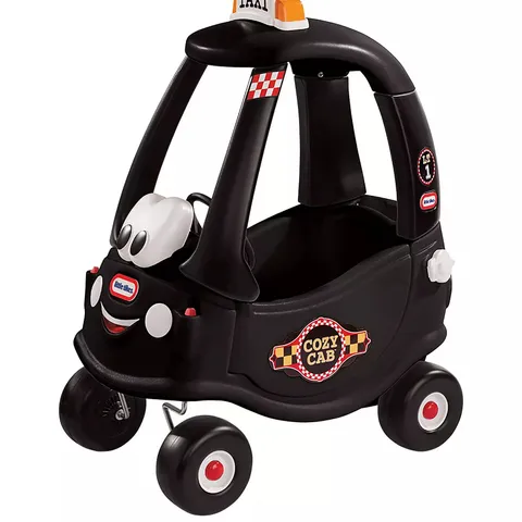 BOXED LITTLE TIKES COZY COUPE CAB TAXI - BLACK 