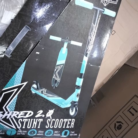 BOXED SHRED 2.0 STUNT SCOOTER BLUE 