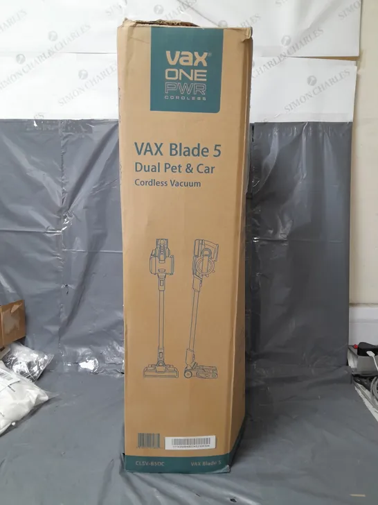 VAX BLADE 5 DUAL PET & CAR CORDLESS VACUUM 