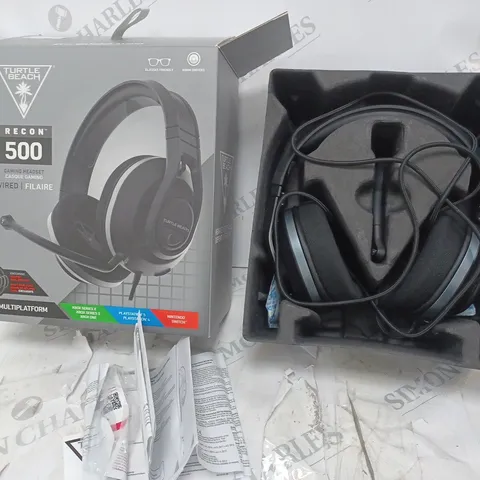 BOXED TURTLE BEACH RECON 500 GAMING HEADSET