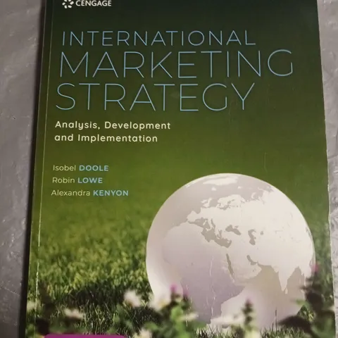 INTERNATIONAL MARKETING STRATEGY NINTH EDITION