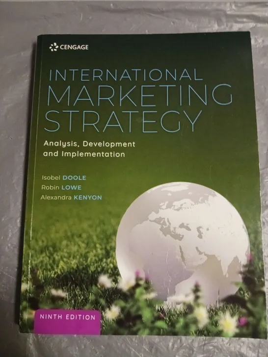 INTERNATIONAL MARKETING STRATEGY NINTH EDITION