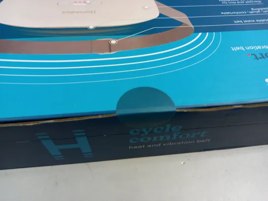 BOXED HOMEDICS CYCLE COMFORT HEAT AND VIBRATION BELT