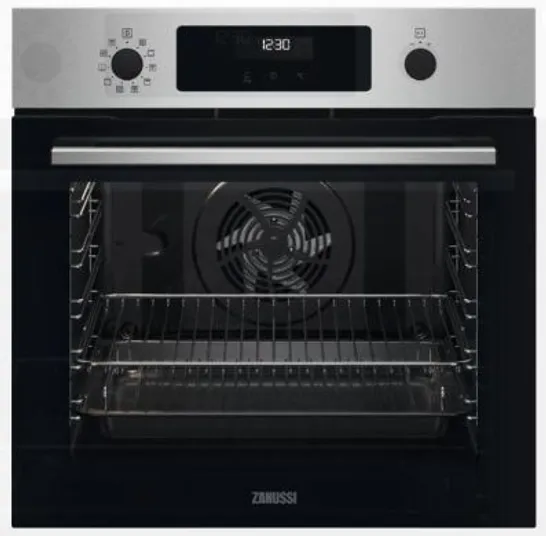 ZANUSSI SERIES 60  INTEGRATED SURROUND COOK ELECTRIC OVEN MODEL ZOPNX6X2 RRP £417